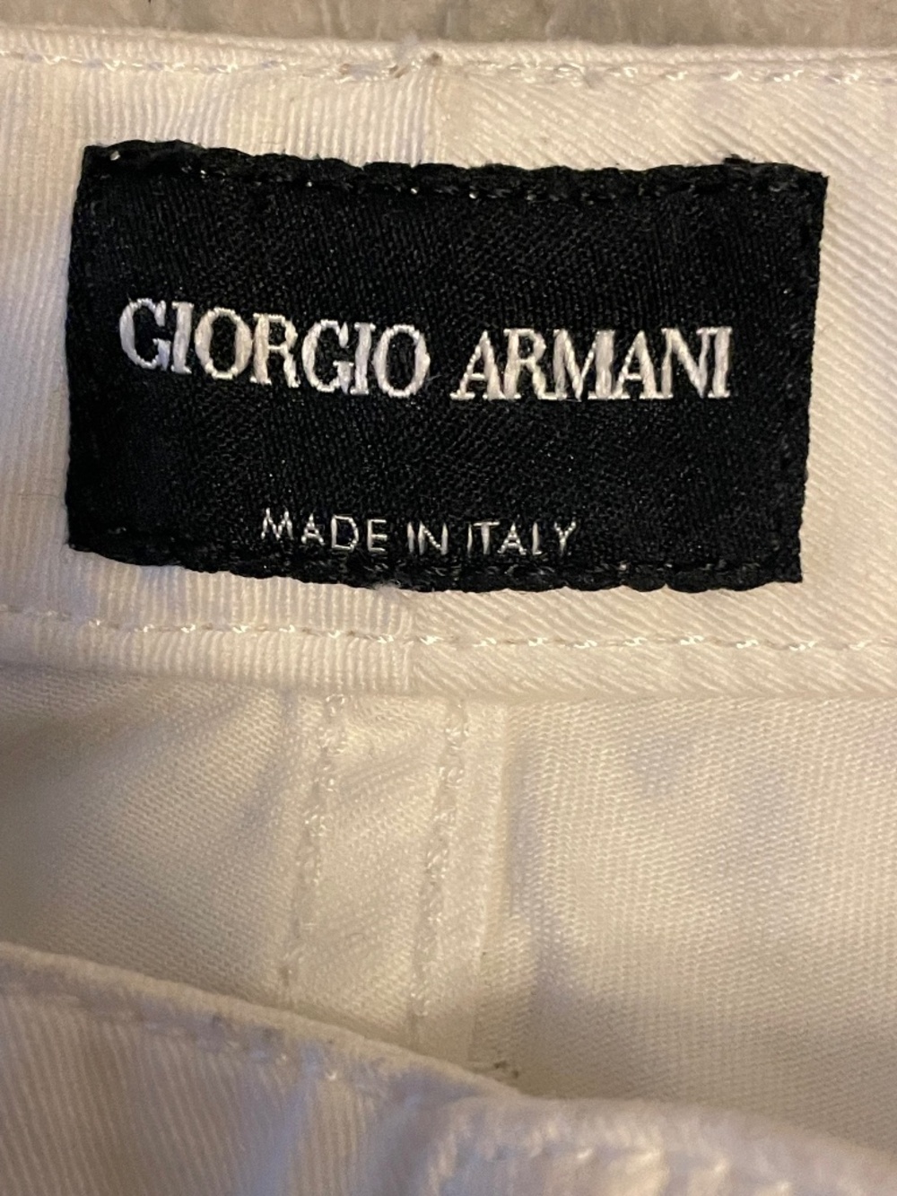 George Armani jeans